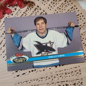 Kelly Kisio SAN JOSE SHARKS Sports Trading CARD
